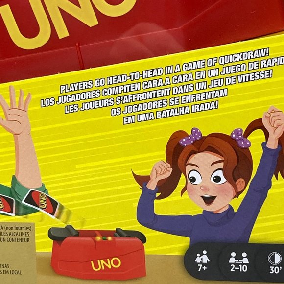 NEW UNO Showdown Electronic Card Game. A Card Shooting Smackdown - Picture 3 of 7